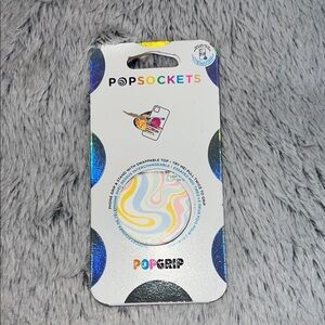 PopSocket Swappable PopGrip - Pastel Swirl
